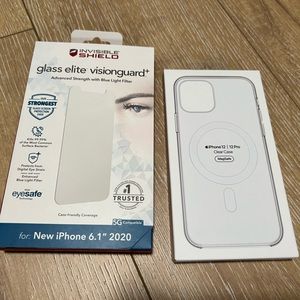 iPhone 12 case & tempered glass
